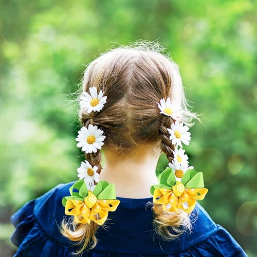 PLwelth Lemon Bow Hair Clip for Women and Girls, Cute Fruit Hair Barrettes