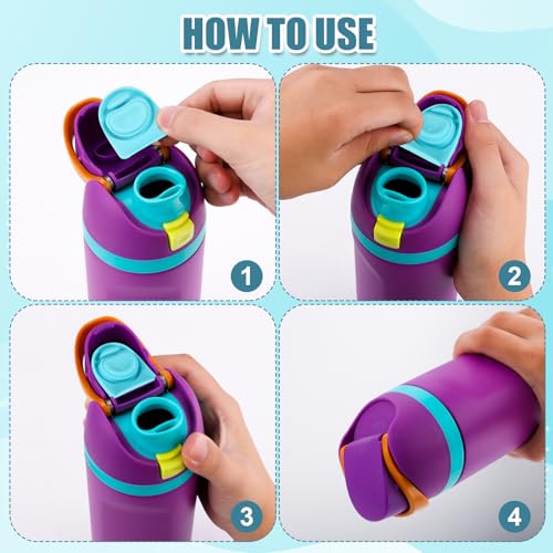 5pcs Replacement Stopper for Owala FreeSip 24/32oz, BPA Free Water Bottle Top Lid Gasket Part for Owala 16/19/24/32/40oz Silicone Seal Bottle Cap Mouth Bottle Sealing Gasket Plug Accessories(5 Colors)