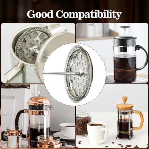 9-Piece French Press Replacement Filter Set for 34oz Coffee Makers