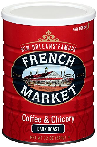 French Market Coffee & Chicory Dark Roast 12oz - Premium Blend