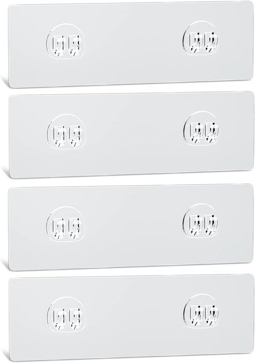 AKTECKE Shower Caddy - Durable Adhesive Strip Replacement (4-Pack) for Easy Organization