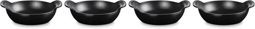 Le Creuset Enameled Cast Iron Mini Round Braiser Set - 3 Qt, Matte Black | Gourmet Cooking Essential