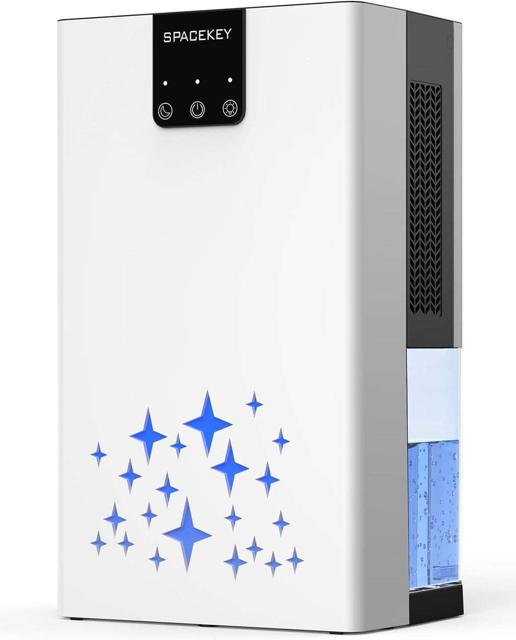 Skiennix Dehumidifier - 95 OZ Water Tank for Home | Auto Shut Off, 1000 sq. ft. Coverage, Quiet Sleep Mode