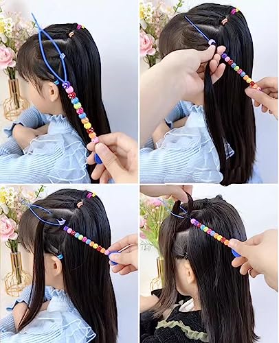 Automatic Hair Beader Tool with Loading Beads for Braids 10 Pcs Set
