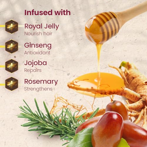 Tio Nacho Ginseng Shampoo with Royal Jelly 14 fl oz - Herbal Hair Growth Formula