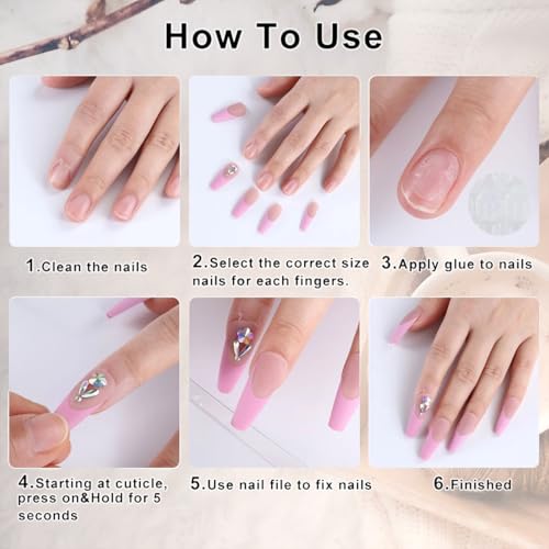 Christmas French Tip Press on Nails Short Square False Nails Red White