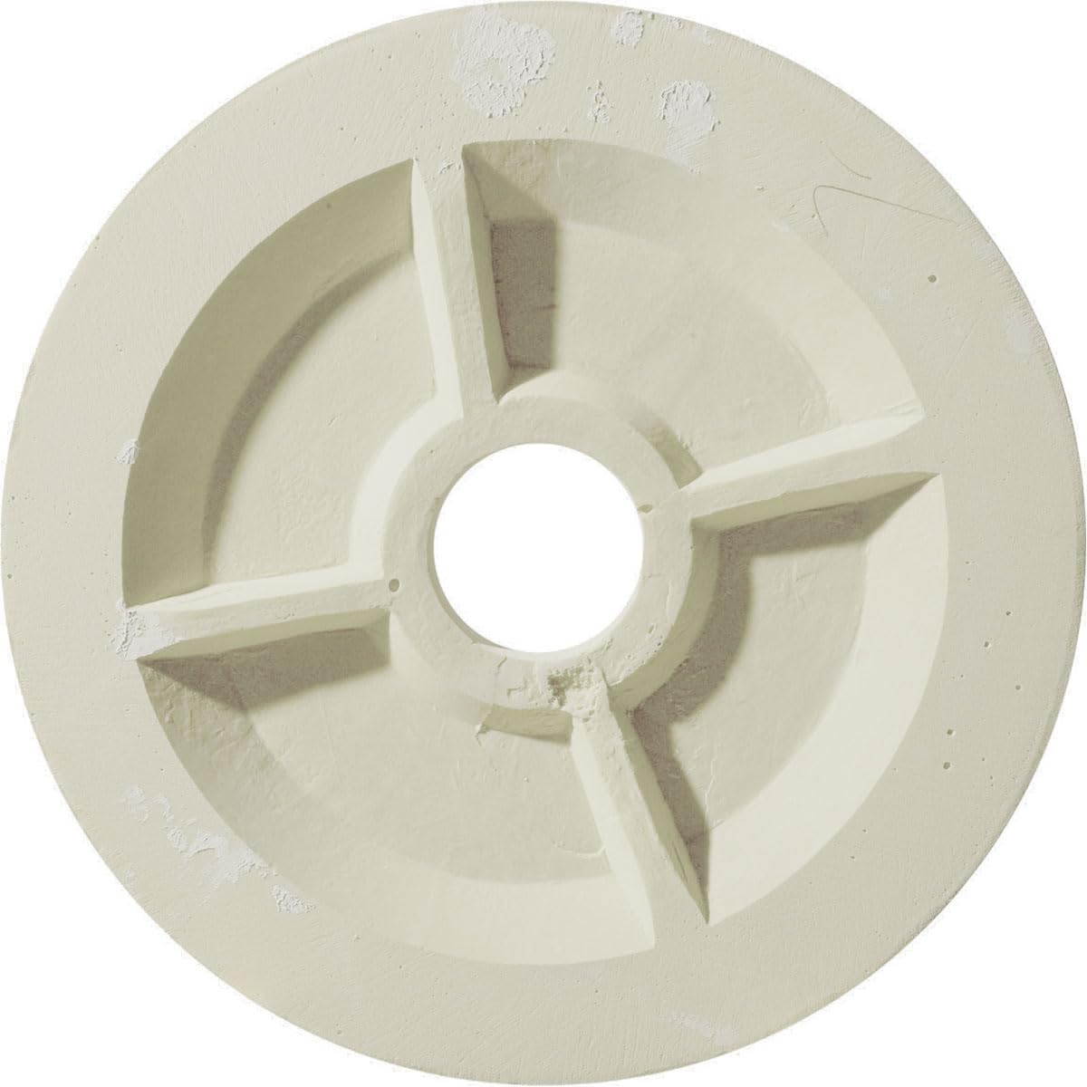 Ekena Millwork CM18VL 18-Inch OD x 3 1/2-Inch ID x 1-Inch P Valletta Ceiling Medallion