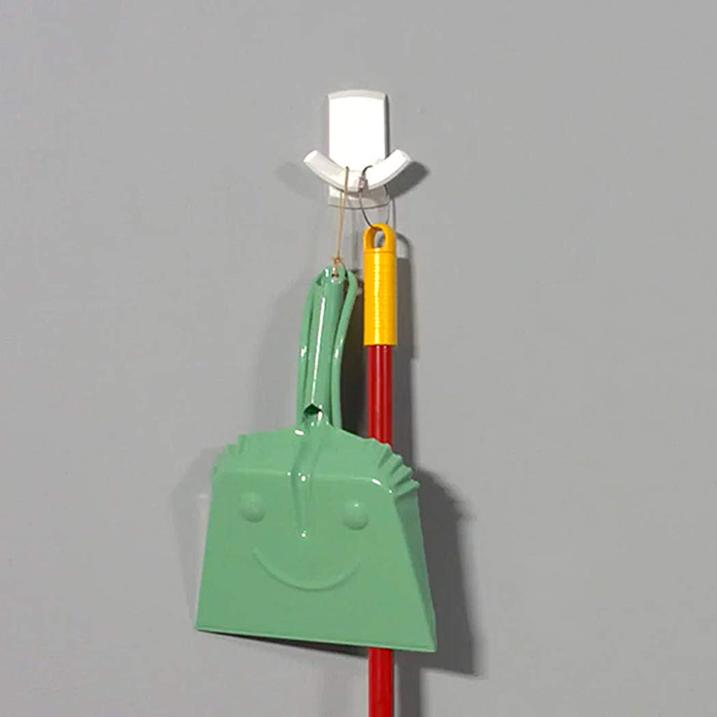High & Mighty 515801 Double Plastic Hook, 20 lb, White