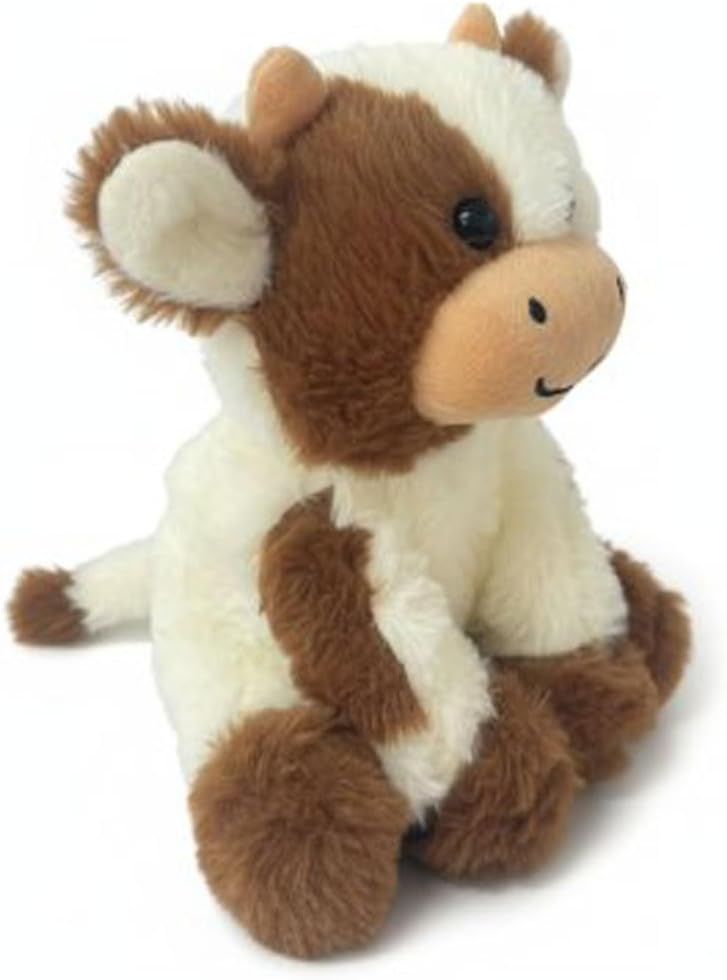 YUKOUQIAN Cow Plush Doll Toy - Cute 8-Inch Stuffed Animal for Kids | Perfect Christmas Gift
