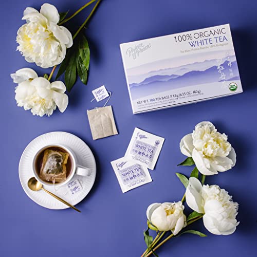 Prince of Peace Organic White Tea 100 Count - Antioxidant Rich
