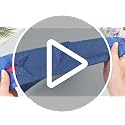 Patriotic Pillow Covers 18x18 Red White Blue Star Embroidered Set of 2