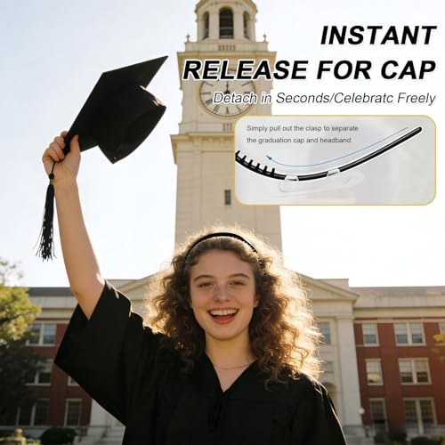 Graduation Cap Headband Insert for Snug Fit - 1 Pack