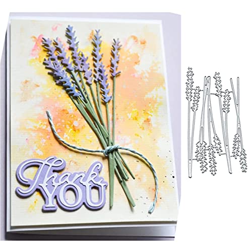 Lavender Bouquet Metal Cutting Dies for Card Making & Scrapbooking