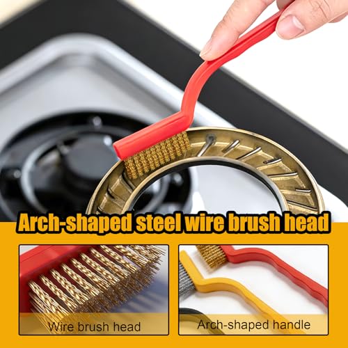 12-Piece Crevice Cleaning Brush Set for Home & Kitchen