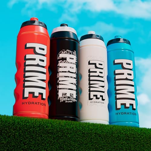 PRIME Hydration 32 oz Blue Chill Sports Water Bottle - BPA-Free, Leakproof, Easy-Grip, Dishwasher Safe