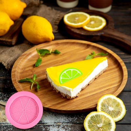 Lemon Fondant Molds - 4Pcs Silicone Cake Decoration Set