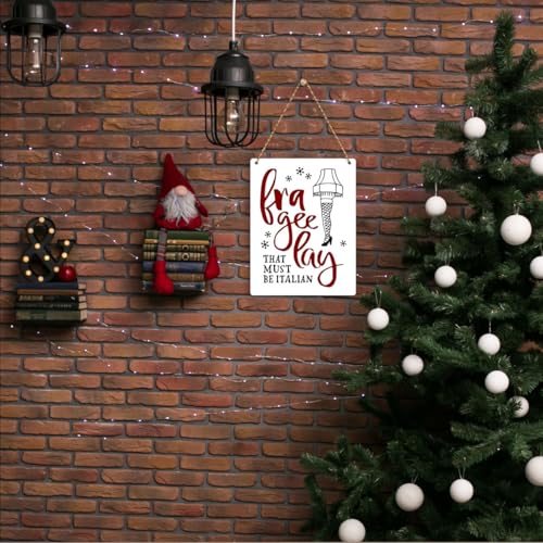 Funny Christmas Vacation Movie Sign - 8x10 Holiday Wall Decor - Festive Xmas Decoration