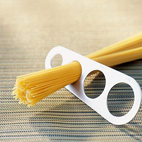 Stainless Steel Spaghetti Measuring Spoons - 1 to 4 Servings