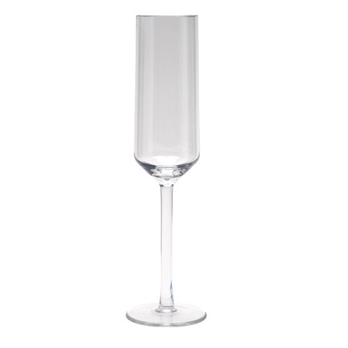 G.E.T. SW-1462-CL Clear 6oz. Champagne Glass Tritan Via Collection (Pack of 12)