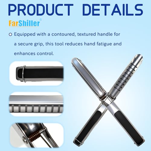 Stainless Steel Rib Membrane Remover with Ergonomic Handle