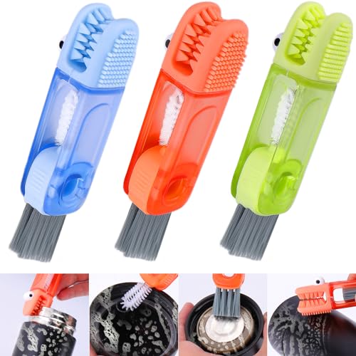 4-in-1 Cup Lid Cleaning Brush Set - Tumbler & Bottle Cleaner