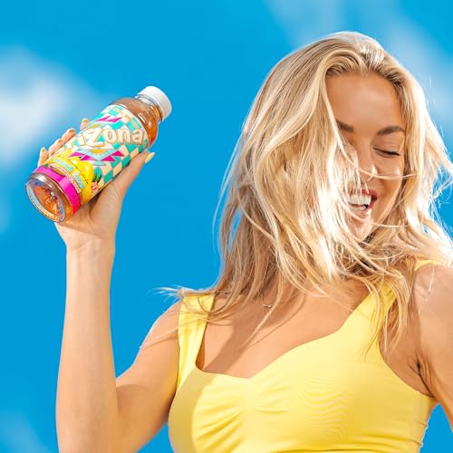 AriZona Lemon Tea - 16 Fl Oz (Pack of 24) - Refreshing Iced Tea