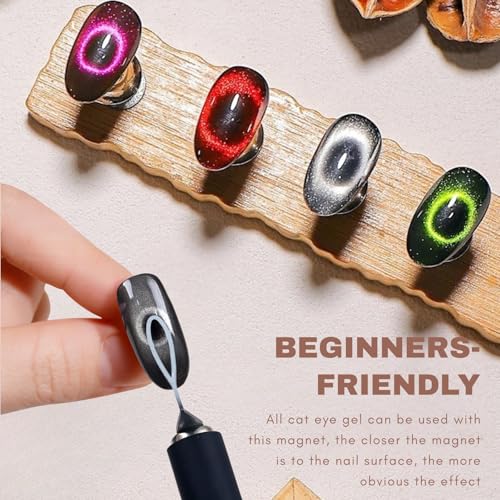 Black Hole Cat Eye Nail Magnet Tool Set for Gel Polish