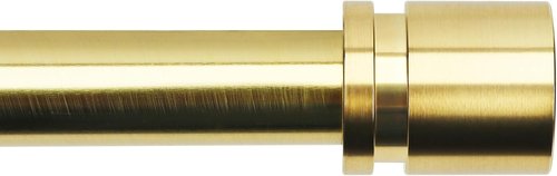 Byondeth Adjustable Curtain Rods - 16 to 60 Inches | 1-Inch Diameter with Gold Aluminium Finials