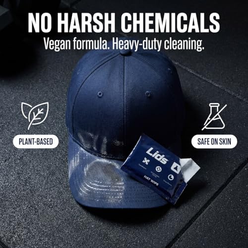 Lids On-The-Go Hat Wipes 12-Pack - Biodegradable & Non-Toxic