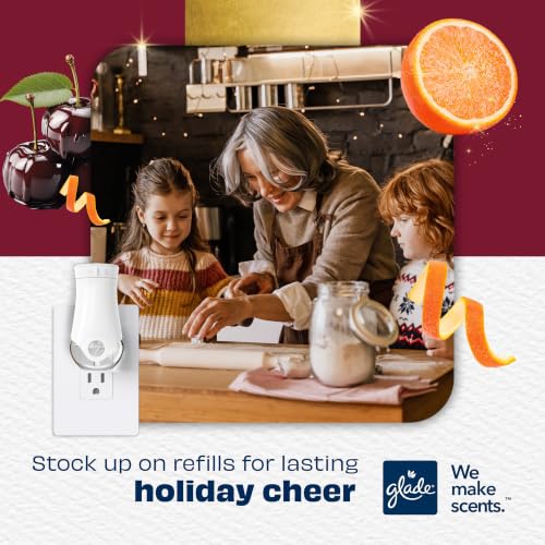 Glade PlugIns Brandied Cherry Scented Oil Refill - 2 Count