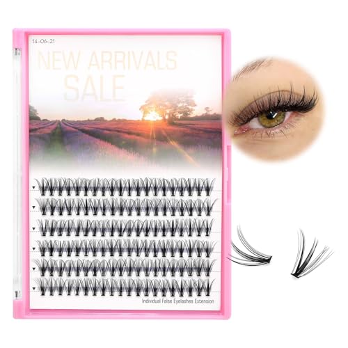 Vayator 20D D Curl Individual Cluster Eyelashes 120pcs Soft Natural