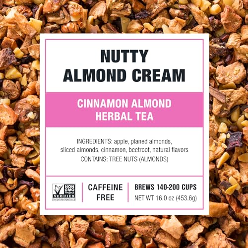 Tiesta Tea Nutty Almond Cream Herbal Tea - 16oz Loose Leaf