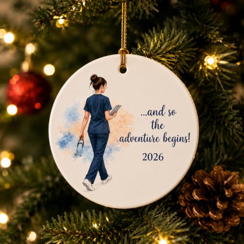 Nursing 2026 Graduation Gift - Acrylic Ornament for Future Nurses
