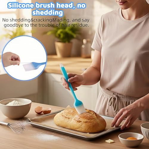 10.35-Inch Silicone Pastry Brush - Food-Grade, Heat Resistant