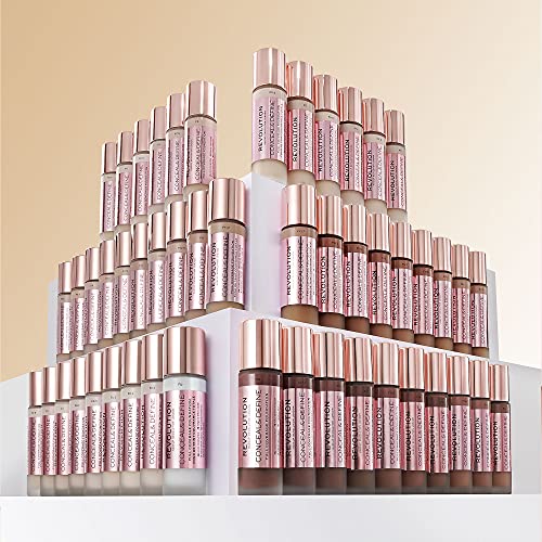 Makeup Revolution Conceal and Define Full Coverage Matte Foundation F18