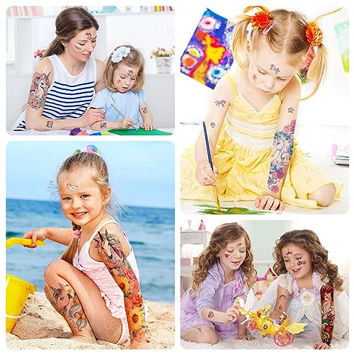 Cuteliili Cute Temporary Tattoos for Kids and Women Waterproof Bulk