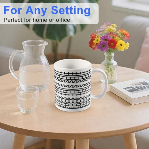 Funny Hidden Message Ceramic Coffee Mug - 11oz Gift for Coffee Lovers