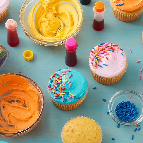 Wilton Neon Gel Food Coloring Set - 4 Vibrant Colors for Baking