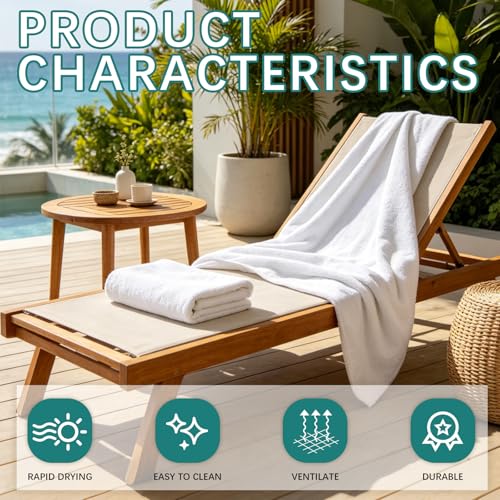 GEKIXUTP Sublimation Blank Bath Towel 30x60 Inch White Microfiber DIY