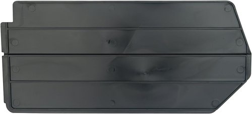 Akro-Mils Plastic Length Dividers - Custom Storage Inserts for Tools & Crafts | 6-Pack, Black