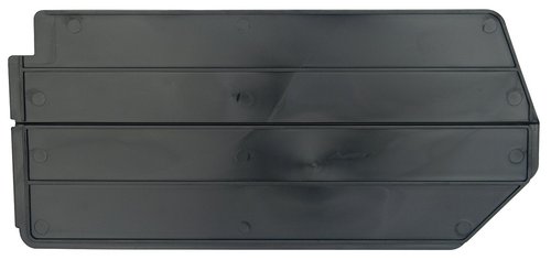 Akro-Mils 40230 Plastic Length Dividers for AkroBins Stackable Storage Bins Models 30230, 30235, 30255, Custom Storage Inserts for Tools, Crafts & Supplies, 6-Pack, Black