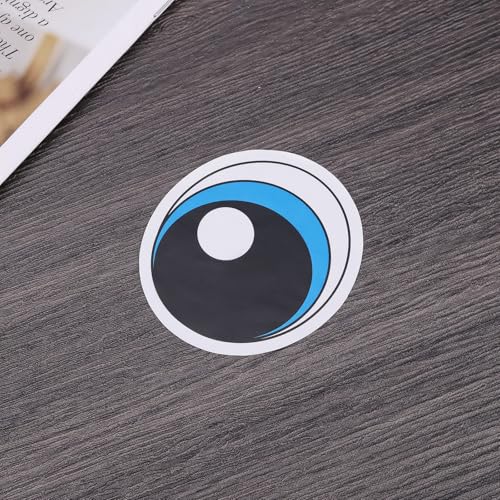 Robot Vacuum Cleaner Decorative Stickers - 4pcs Cute Face Eyes
