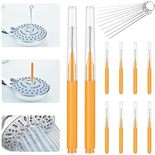 20-Piece Shower Head & Small Nozzle Cleaning Brush and Needle Tool Set