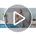 Cooling Blanket for Hot Sleepers – Reversible XL Throw 50"x70"