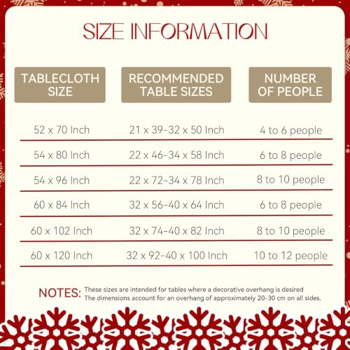 Romanstile Christmas Checkered Tablecloth Rectangle Red White 60 x 120 - Redwhiteplaid