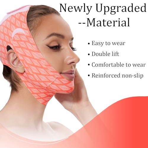 V Line Mask Chin Strap for Sleeping, Double Chin Reducer & Jawline Shaper