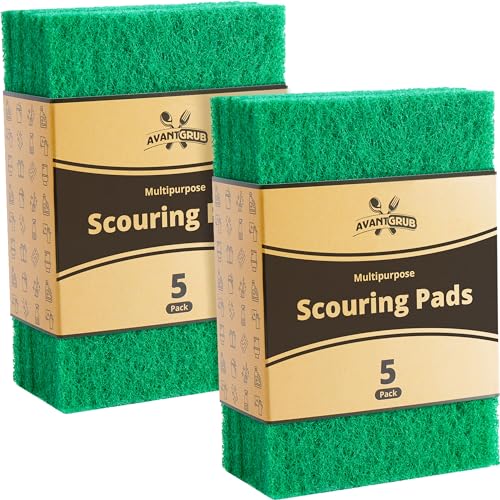 Eco-Friendly 10 Pack Cleaning Scour Pads - Avant Grub