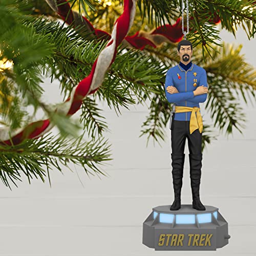 Star Trek Mirror Spock Storyteller Christmas Ornament - Light & Sound