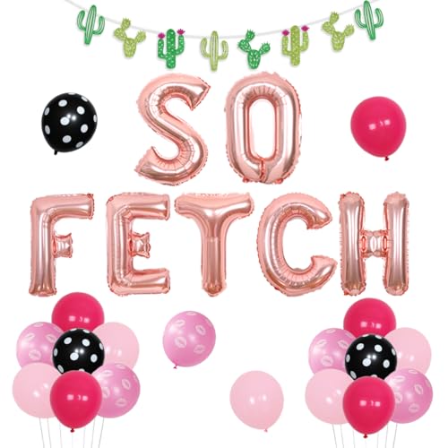 So Fetch Bachelorette Party Decorations & Balloon Banner Kit