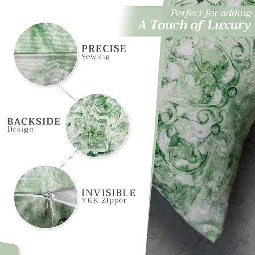 Maison d' Hermine 100% Cotton Throw Pillow Cover 18" x 18" - Secret Garden Design
